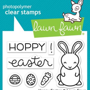 Lawn Fawn - Pasqua luppolata - set di timbri trasparenti