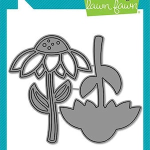 Lawn Fawn - Delightful Daisy  - lawn cuts