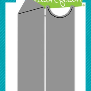 Lawn Fawn - Pelouse coupée - Matrices de découpe - Emplacements pour cartes-cadeaux simples
