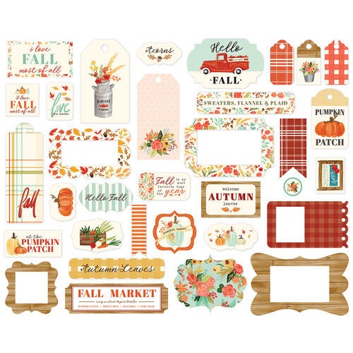Carta Bella Paper - Fall Market Collection - Ephemera ...