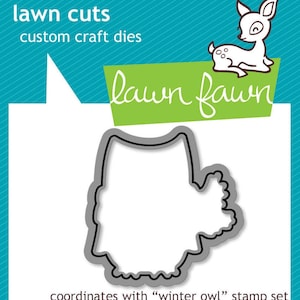 Lawn Fawn - Winter Owl - Lawn Cuts Dies