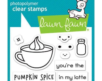 Lawn Fawn - Timbri in acrilico trasparente - Zucca speziata