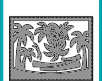 Lawn Fawn-Tropical Backdrop-Lawn Cuts