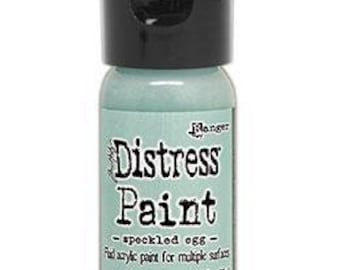 Tim Holtz Distress® Flip Top Paint Speckled Egg 1oz ( 2020 New Color)