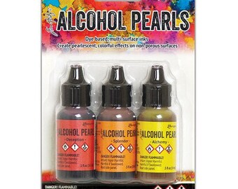 Ranger Ink - Tim Holtz - Alcohol Inks - Pearl - Kit 1