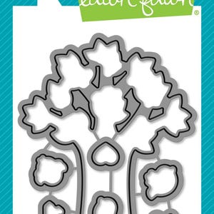Lawn Fawn - heart tree lawn cuts - lawn cuts