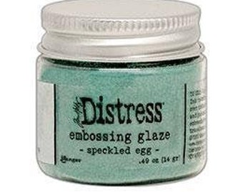 Tim Holtz® Distress Embossing Glaze Speckled Egg (2020 Neue Farbe) auf Lager