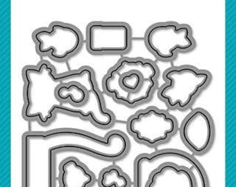 Lawn Fawn-keep on swimming - lawn cuts