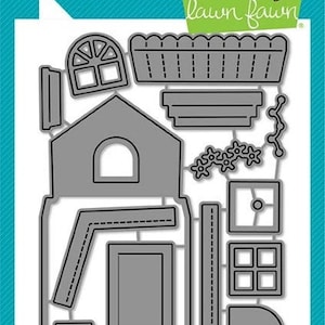 Lawn Fawn - Lawn Cuts - Dies - Build A House