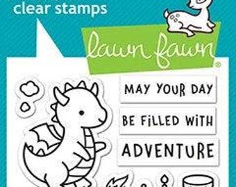 Lawn Fawn-little dragon