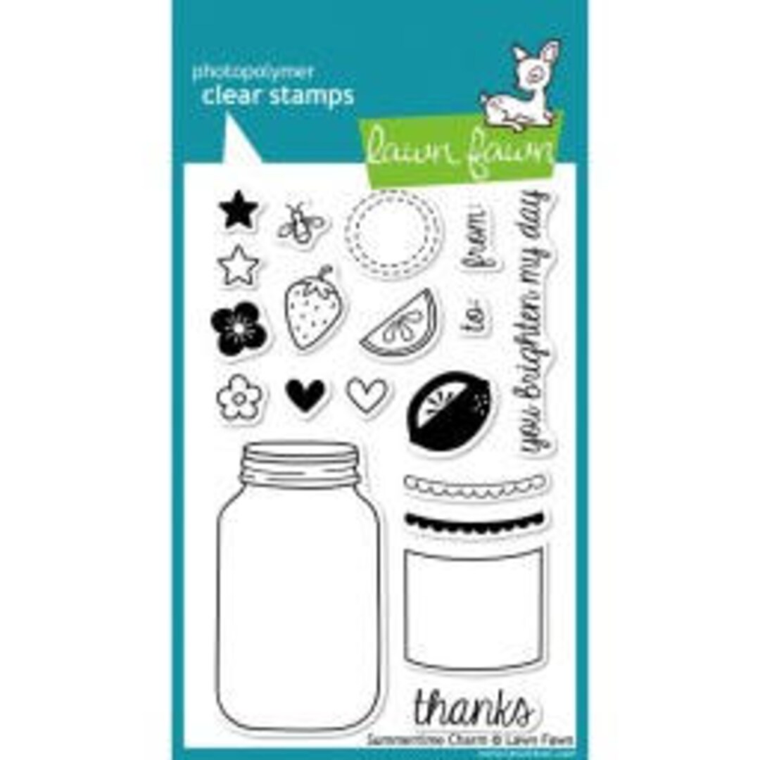 Lawn Fawn 4x6 Clear Stamp Set Critters In The Desert