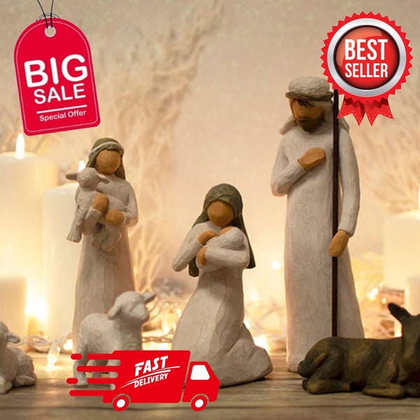 Willow Tree Nativity Set Etsy