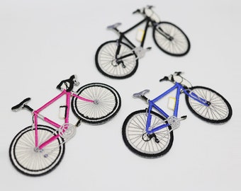 Écusson brodé pour vélo : écusson de vélo à coudre et à repasser