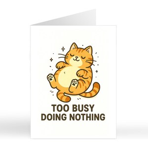 Biglietto di auguri divertente con un gatto / Per lei e lui / Mamma / Migliore amica / Sorella / Invecchiamento / Amante dei gatti / Animale domestico / Biglietto di auguri umoristico per adulti con animali
