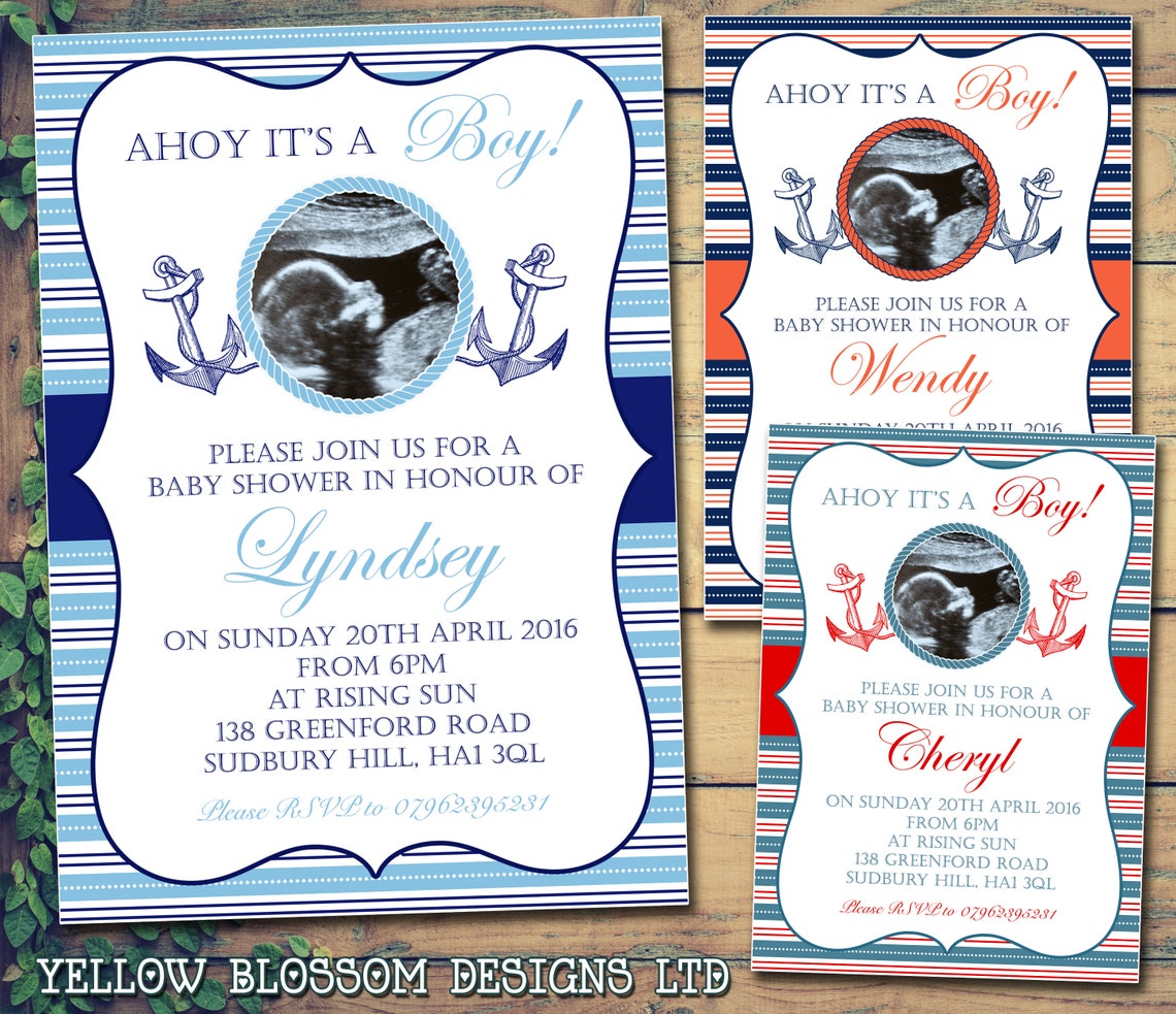 10-personalised-baby-shower-invitations-boy-twins-joint-party-etsy