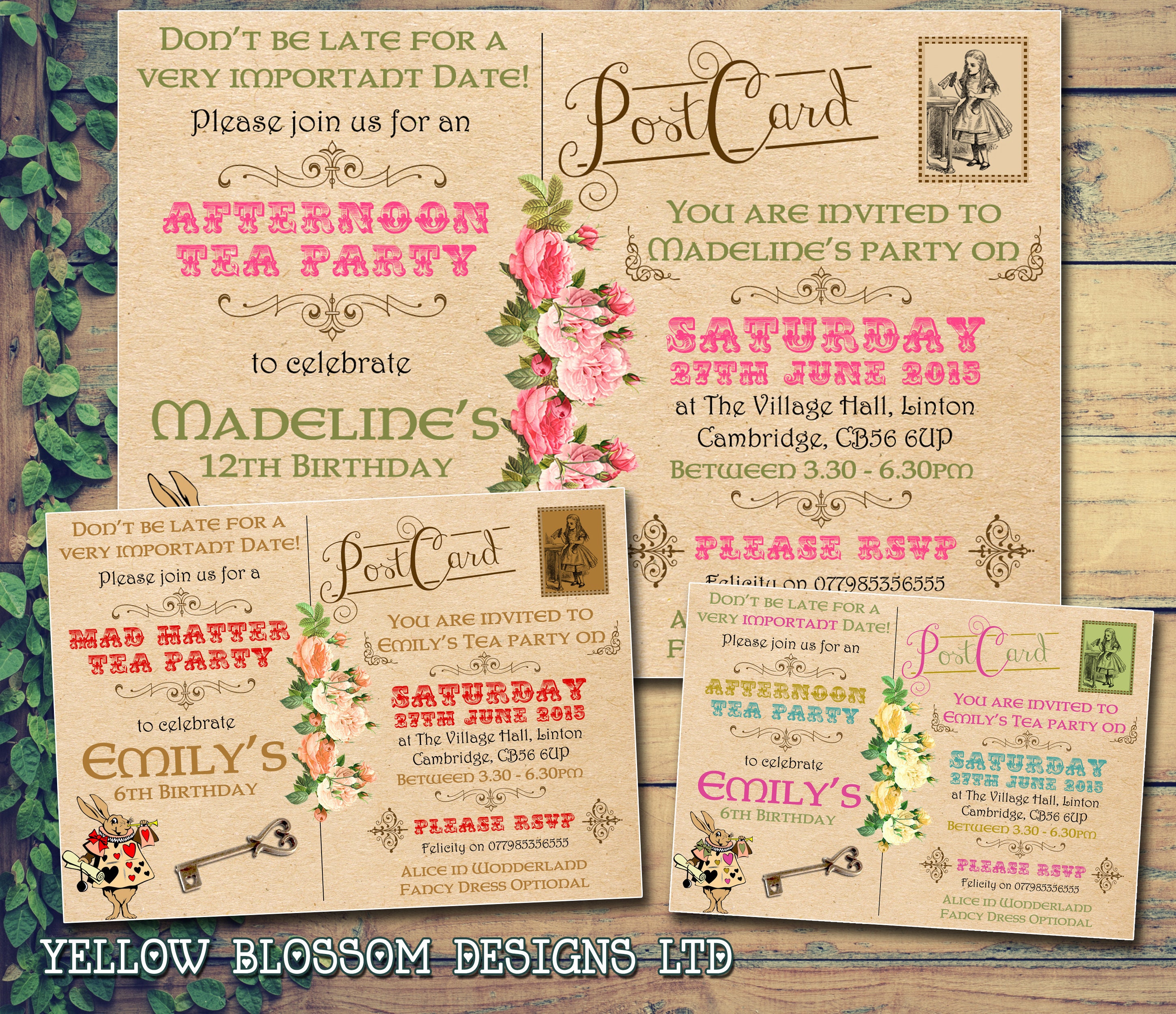 The invitations are sent