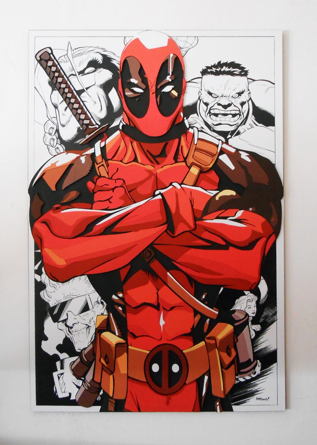 Film Deadpool 3 Prints Wall - Angelicshirt