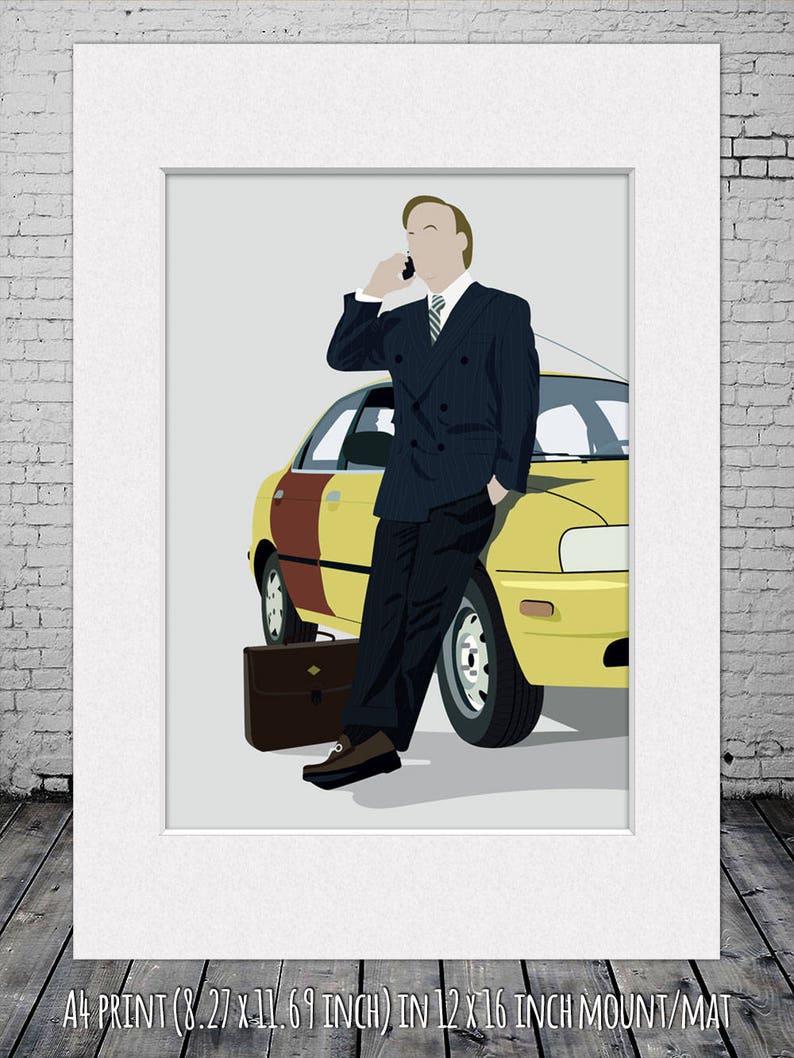 Better Call Saul Saul Goodman Minimalist Print Poster Better - Etsy
