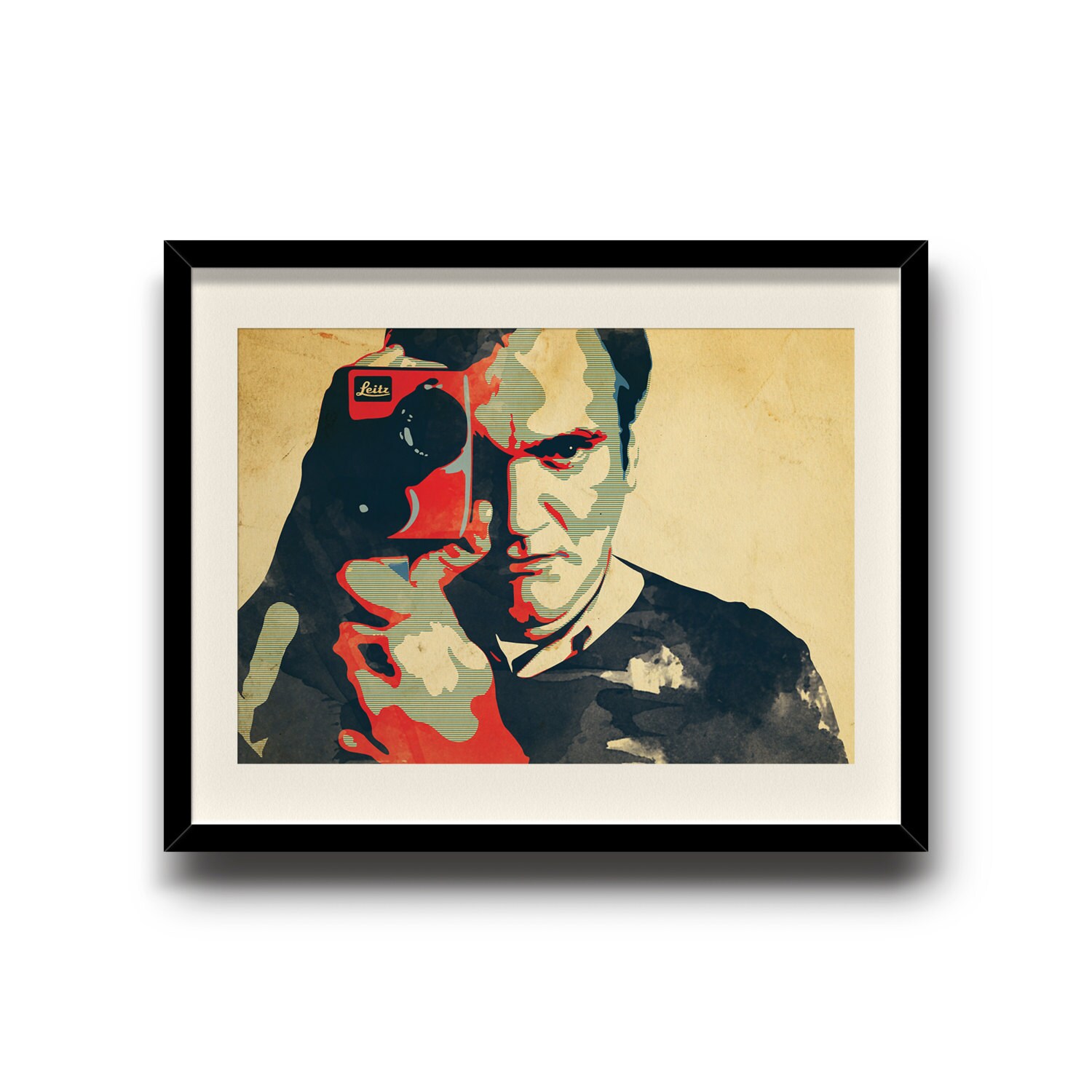 Quentin Tarantino poster Quentin Tarantino digital art Etsy
