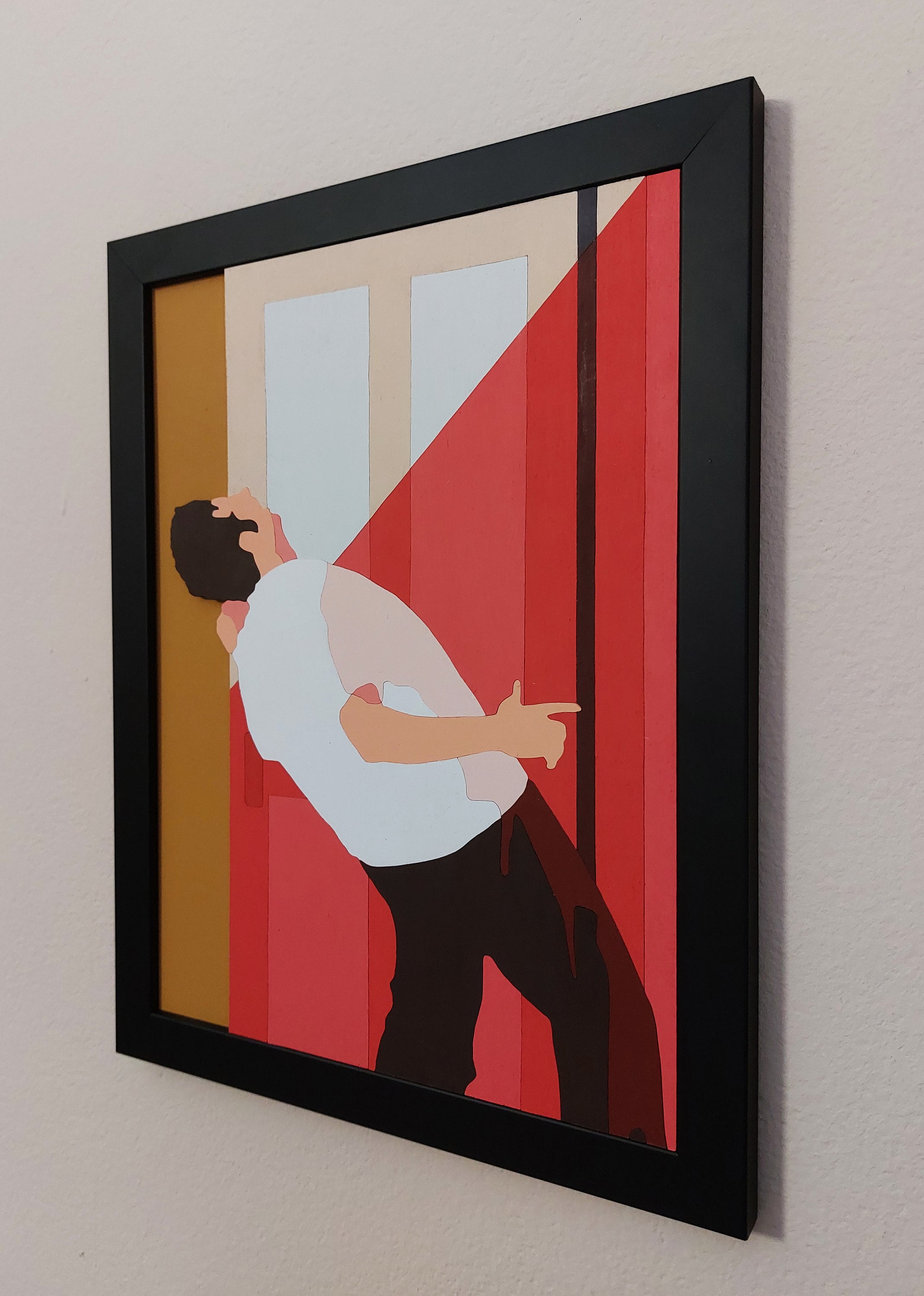 The Chicken Roaster Scene, Kramer Wall Art, 3D Seinfeld Framed Wall Art ...