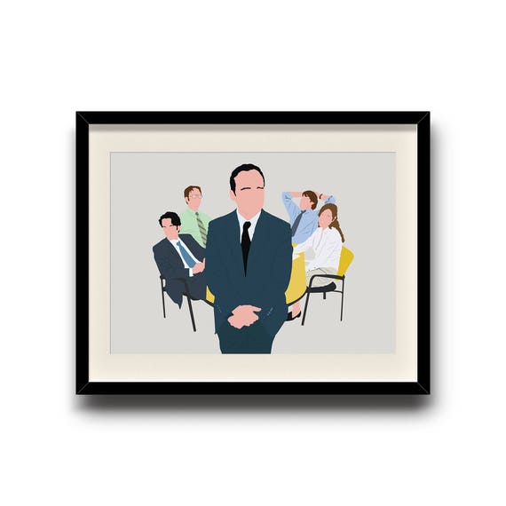 The Office Print digital File -   The office show, Office wallpaper,  Office prints