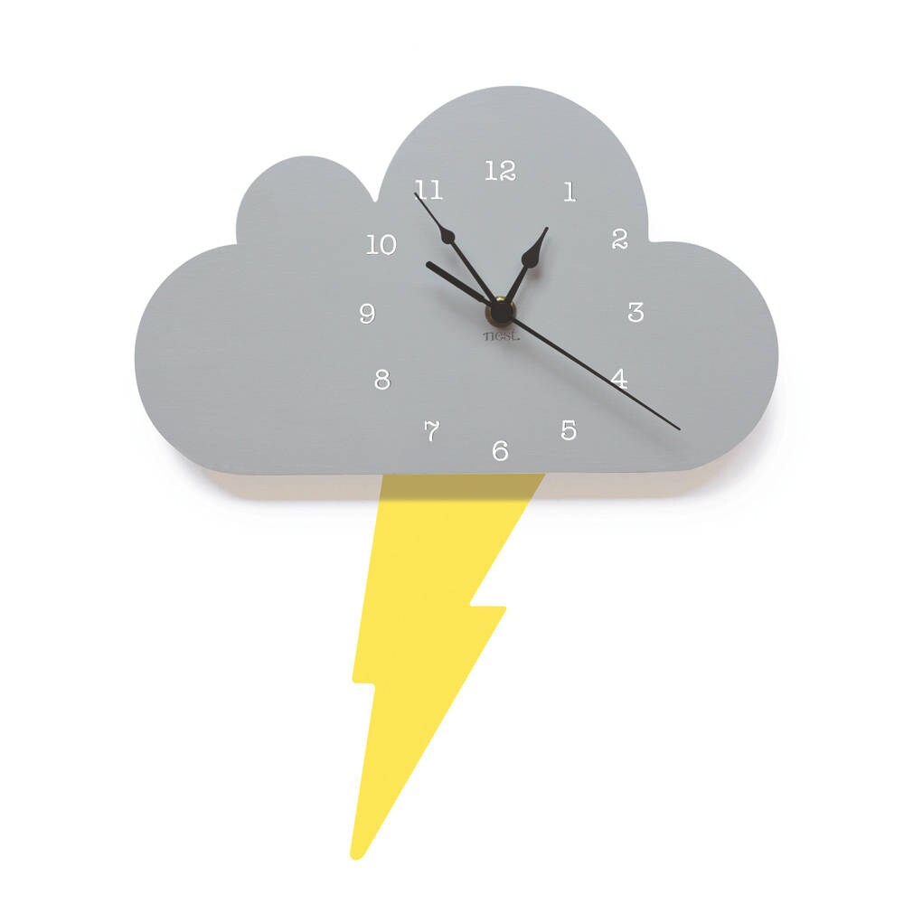 Cloud Clock Wall Clock Laser cut Nursery & Kids Decor Etsy