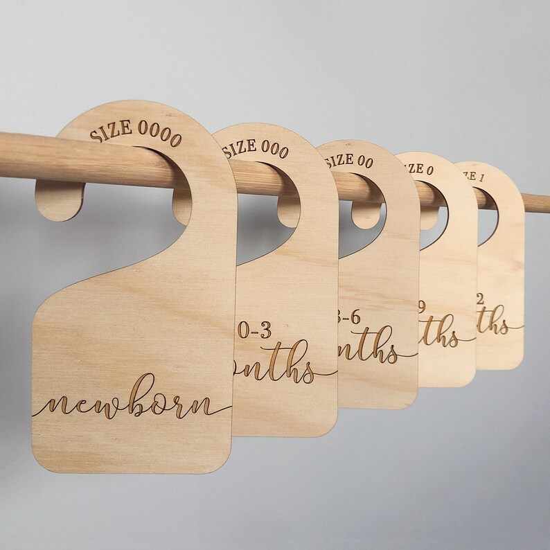 Clothes Dividers Baby Wardrobe Dividers Closet Dividers Etsy UK