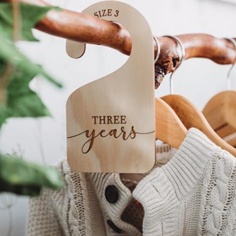 Clothes Dividers Baby Wardrobe Dividers Closet Dividers Etsy UK