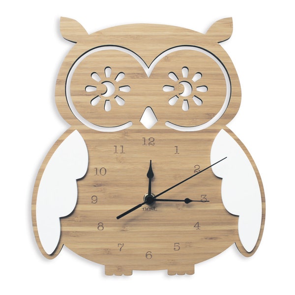 Owl Clock - Etsy