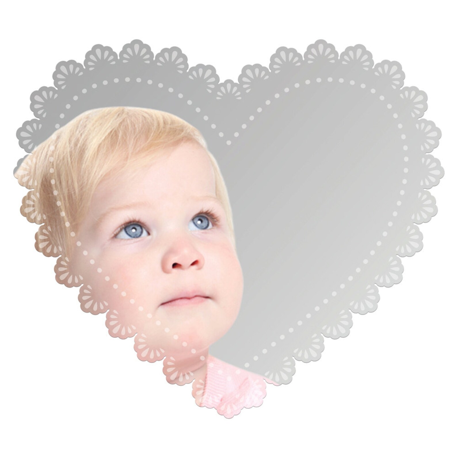 Heart Acrylic Mirror Nursery & Kids Decor Etsy