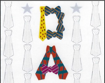 Father's Day Greeting Card - Ties