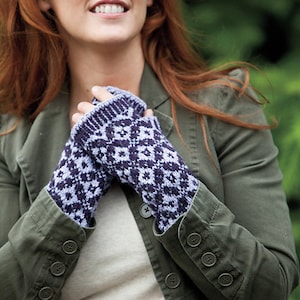 PATTERN - Damask Mitts