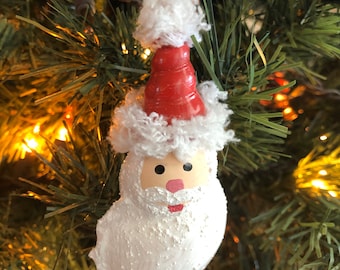 Adorable ~ Unique Shell Santa
