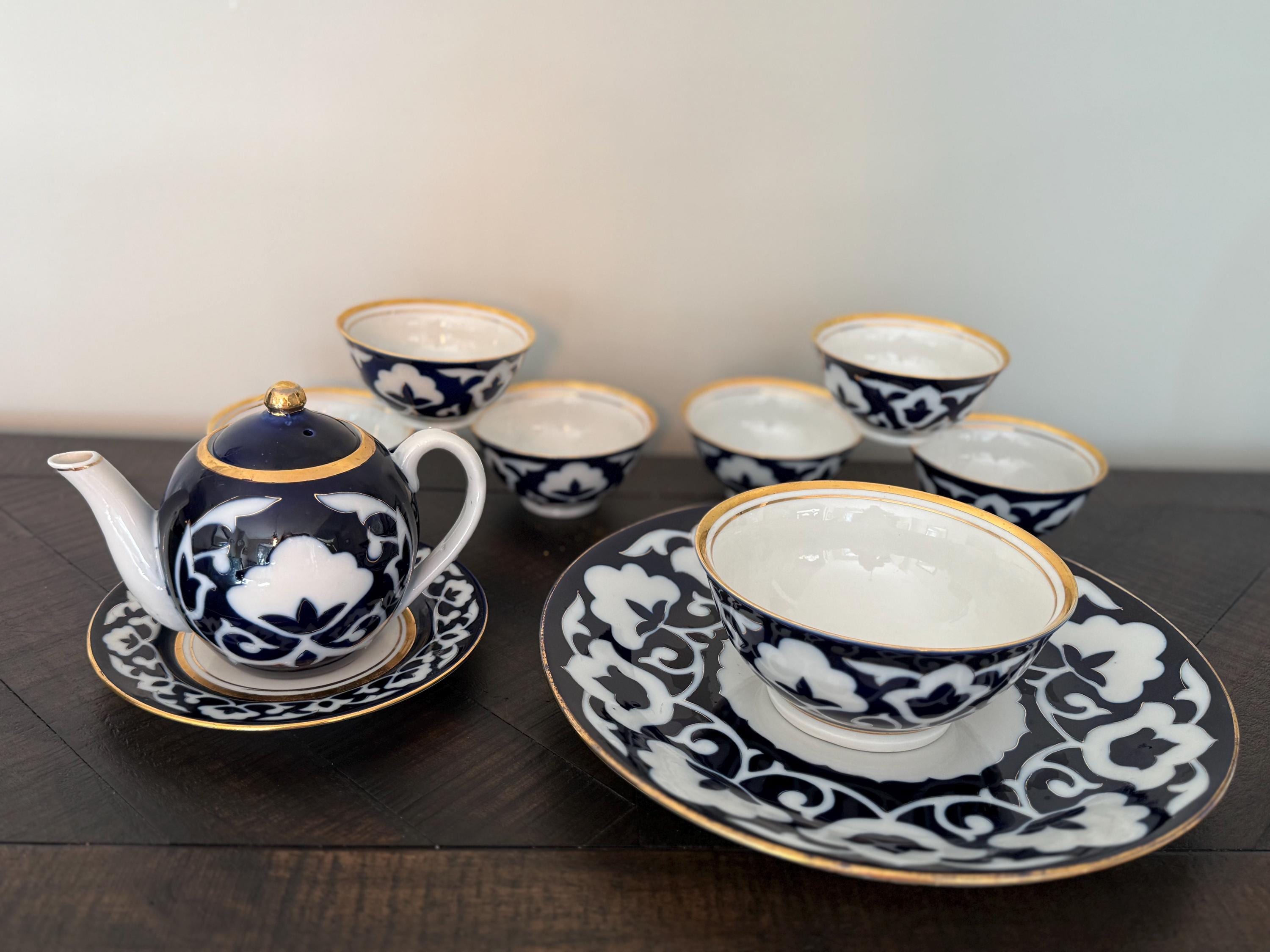 Uzbek tea set - Etsy 日本