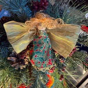 Clothespin Angel Ornamet