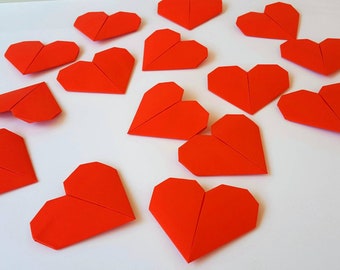Corazón de origami