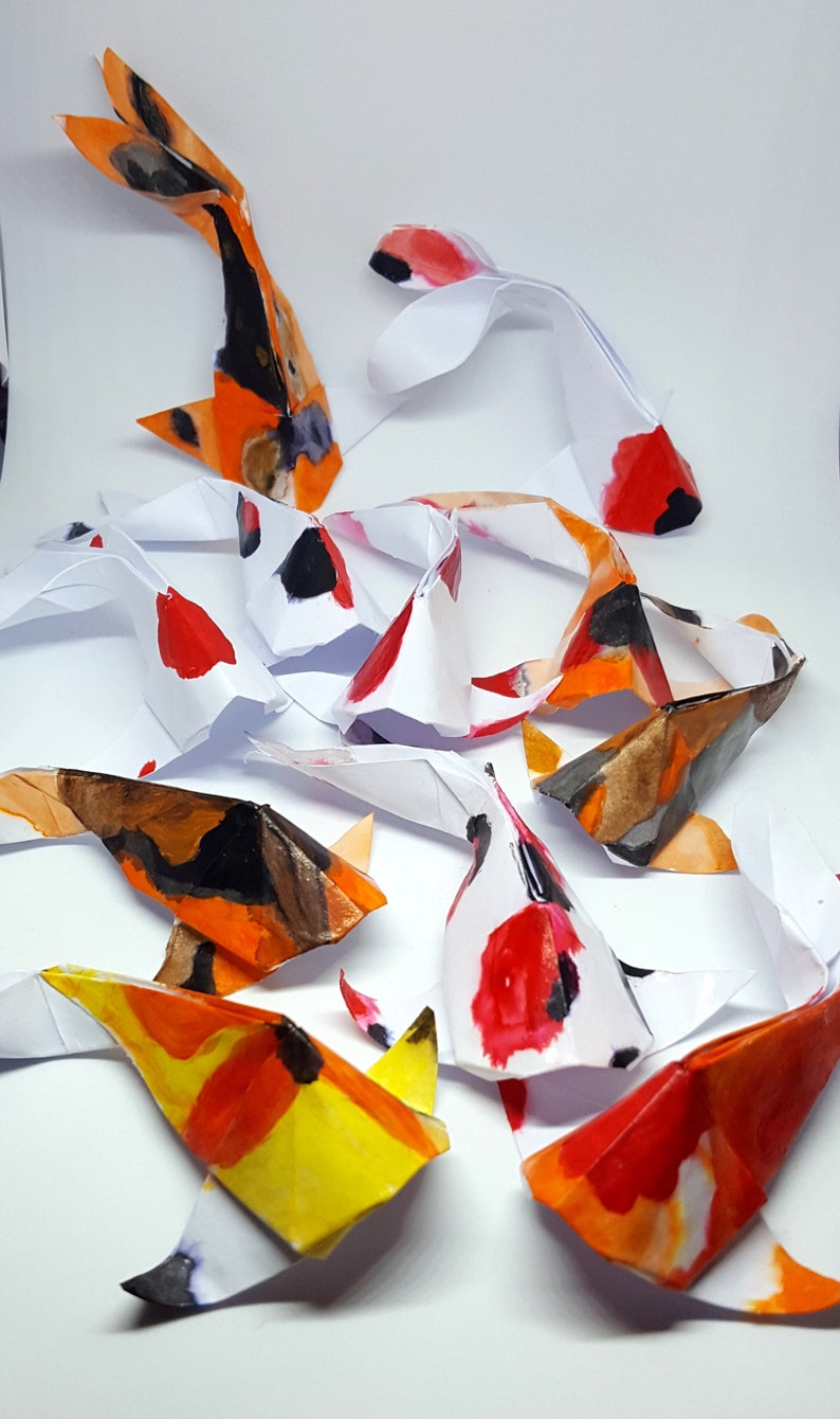 origami koi fish origami koi fish