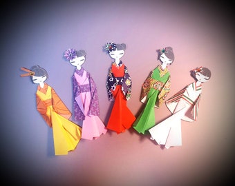Origami geisha