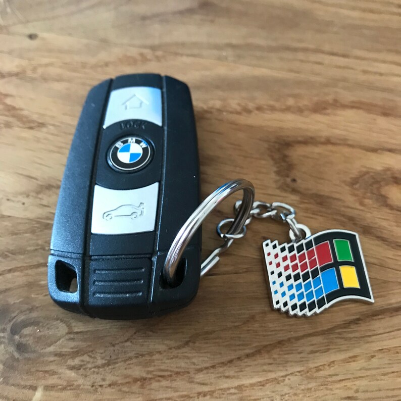 Windows 95 Keychain Geeky Vaporwave Computer Fashion Retro Etsy