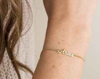 Custom Name Bracelet by GracePersonalized - Custom Script Name Bracelet - Personalized Name Bracelet - Mother's Day Gift *NORA BRACELET*