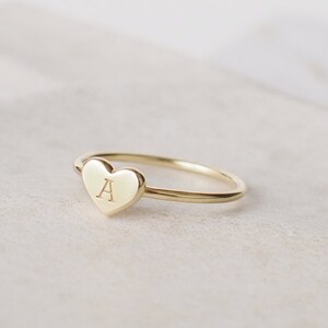 etsy initial ring