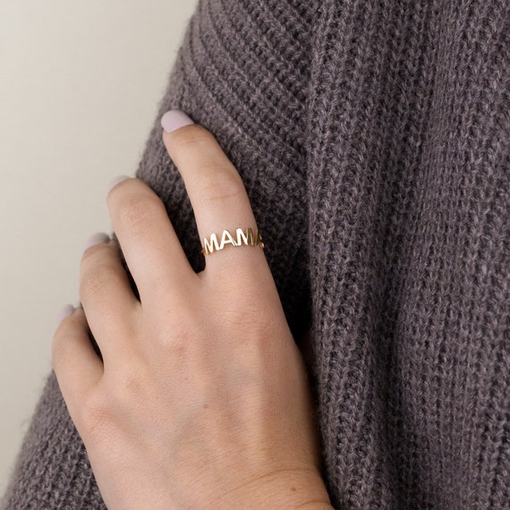 Etsy custom 2024 name ring