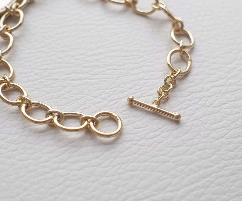 Actual Handwriting Charm Bracelet Handwriting Charm with Initial Tags and Birthstones #LA15 Personalized Memorial Signature Bracelet