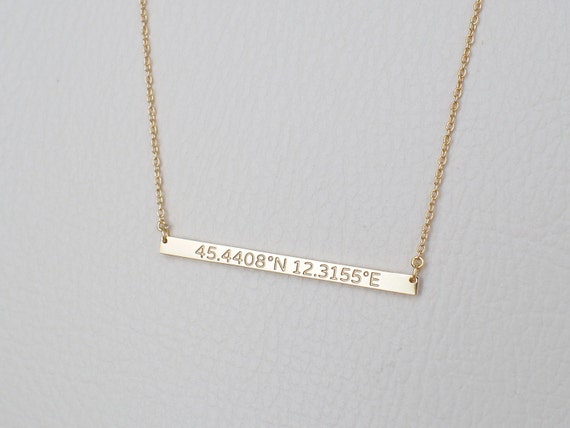 Etsy coordinates necklace best sale