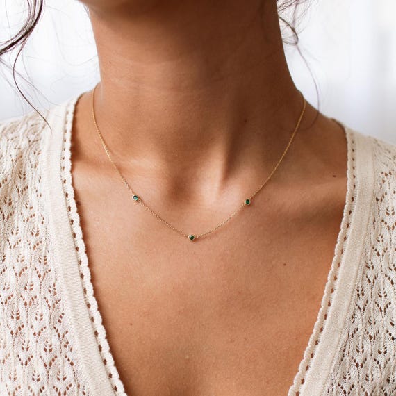 Dainty Gemstone Charms Dainty Gemstone Charms