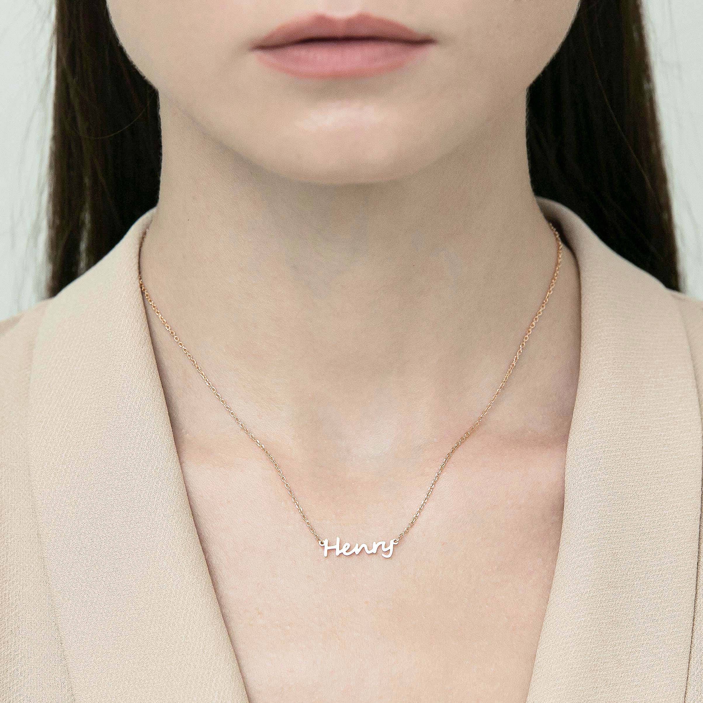 Custom Name Necklace Personalized Name 
