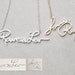 see more listings in the Handwriting Necklaces section