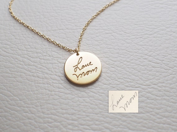 Etsy signature shop necklace