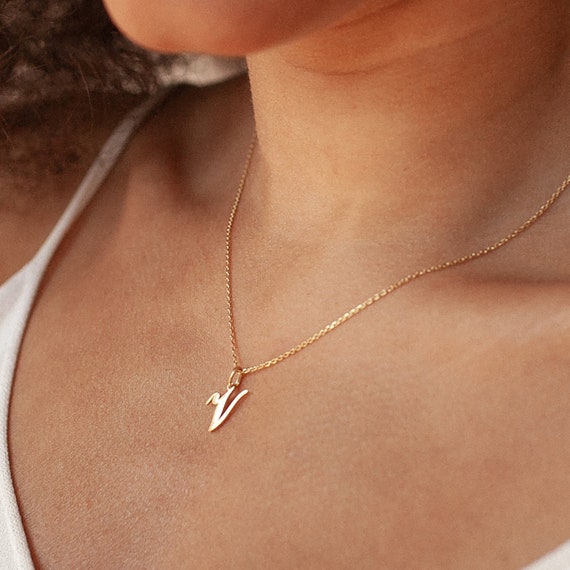 Ready-to-ship Custom Initial Necklace 