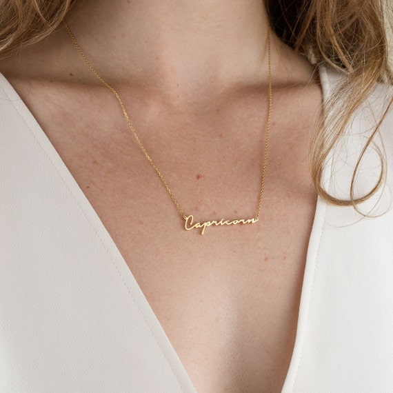 Custom Name Necklace Personalized Name 